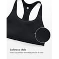 thumbnail image 3 of CRZ YOGA Girls Softness Mold Butterluxe Racerback Sports Bra Athletic Yoga Casual U Neck Scoop Teen Kids, 3 of 6