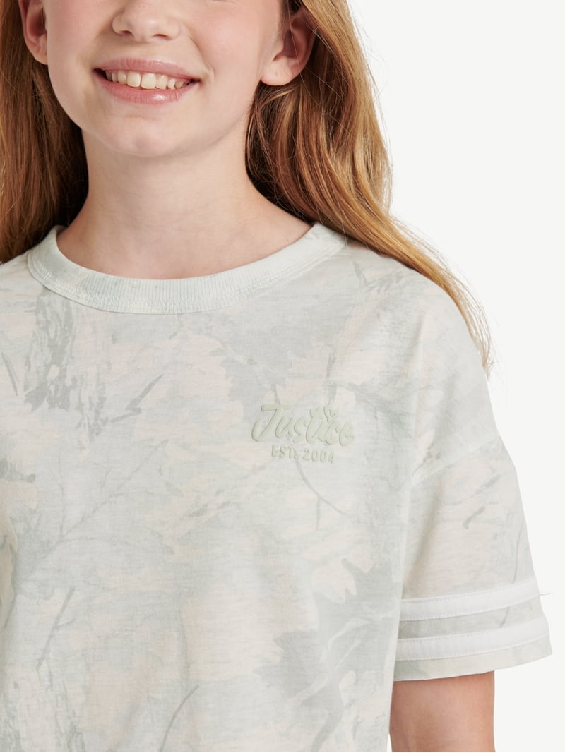 Justice Girls EDF Short Sleeve Tee, Sizes XS - XLP - Walmart.com