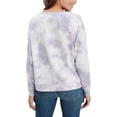 thumbnail image 3 of Splendid Womens Long Sleeve Tie Dye Shirt, Lavender , Medium, 3 of 4