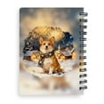 thumbnail image 2 of Corgi Happy New Year 2026 with Fireworks on New Year's Eve Spiral Bound Journal Welsh Corgi Dog Lover Gifts Idea 5x7in Spiral Notebook - 12022, 2 of 5