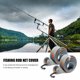 thumbnail image 3 of 2 uds PET Casting caña de pescar mangas cubierta tubo envoltura Protector caña de pescar calcetines protectores bolsas malla FLhrweasw Nuevo, 3 of 7
