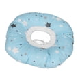 thumbnail image 4 of Ear Hole  Pillow, Full Filling Support Light Blue Lovely Ear Guard Pillow Soft Pressure Relief  For Home, 4 of 8