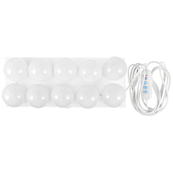 SOPOTUTU LED Makeup Vanity Light Bulbs Set, Eye PC Material, Bright Adjustable Vanity Mirror Lights