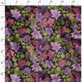 thumbnail image 4 of Soimoi Velvet Brown Fabric By the Yard - 54 Inch Wide -Florals Print Fabric - Elegant and Timeless Patterns for Fashion and Home Decor Printed Fabric, 4 of 6