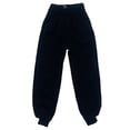 thumbnail image 2 of Pantalones 1/6, elegantes, de moda, hechos a mano, para muñecas en miniatura, pantalones casuales para 12 pulgadas Negro, 2 of 9