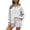 C-White140, variant on DHFJKG 2 Piece Summer Outfits Women Shorts Set Textured Long Sleeve Button Up Shirts And Shorts Loose Fit Matching Sets Stylish Outfit