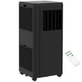 thumbnail image 2 of HOMCOM 10000/7100BTU Smart Portable Air Conditioner for 237Sq.Ft, Black, 2 of 9