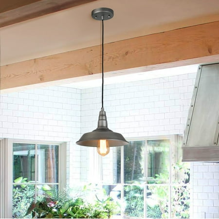 Lnc 1 Light Hanging Pendant Lighting 10 2 Small Barn Style