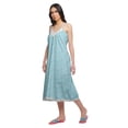 thumbnail image 5 of Moomaya Printed Sleepwear For Ladies WoMen's V-Neck Spaghetti Strap Nightdress, 5 of 6