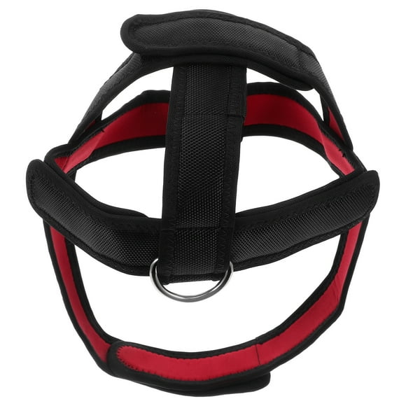 WORGEOUS Arnés de entrenamiento para la cabeza, correa de entrenamiento de fuerza para el cuello, entrenador de cuello portátil, herramienta práctica para ejercitar el cuello