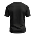 thumbnail image 4 of Zimjoy USA 250 Anniversary Men's Waffle T Shirts Patriotic Crew Neck Short Sleeve T-shirts Flag Print Independence Day Tee Shirts, Black L, 4 of 4