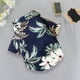 thumbnail image 4 of Camisa para mascotas hawaiana, perros y gatos de tamaño pequeño a mediano, temporadas cálidas, 0.5-8 kg, negro L, 4 of 6
