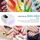 thumbnail image 2 of Lámpara de uñas LED inalámbrica de 72 W, secador de uñas recargable, luz LED UV portátil para uñas con sensor de 4 ajustes de temporizador, luces de uñas de gel profesionales, herramientas, 2 of 5