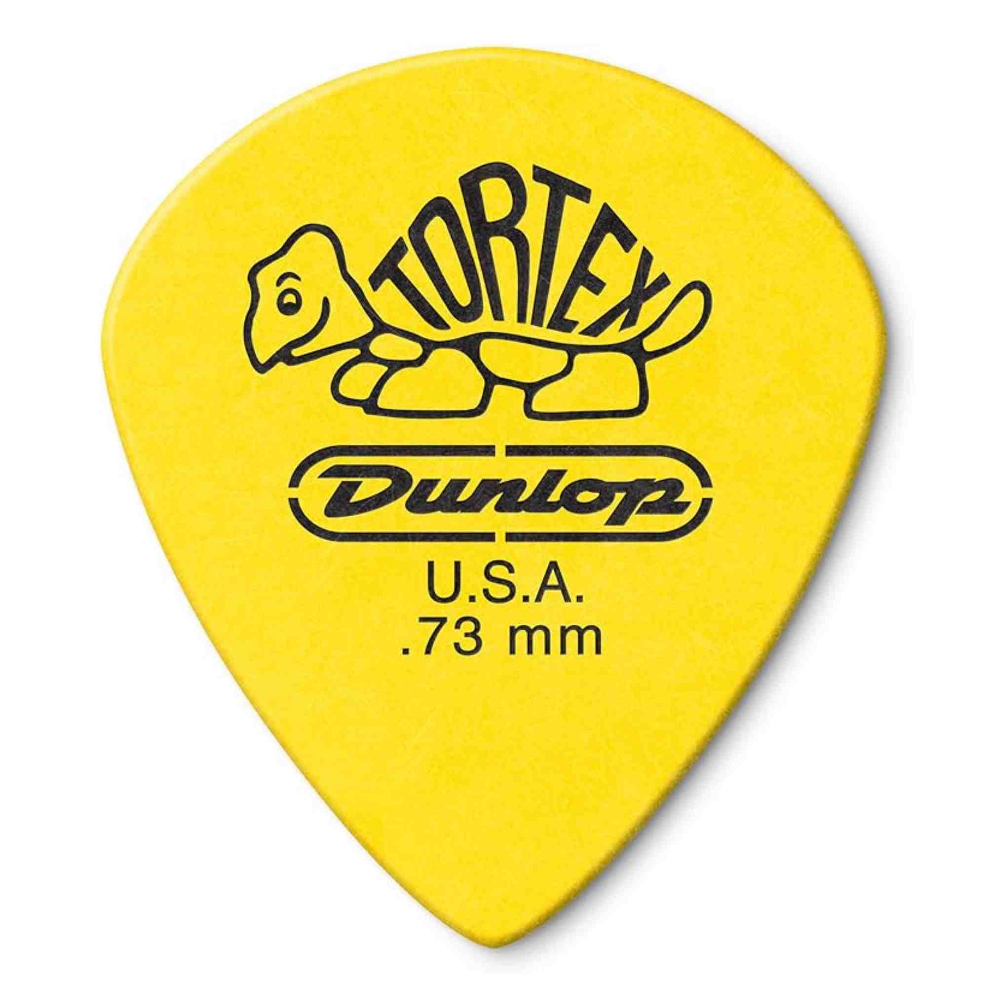 Dunlop Tortex Jazz III XL Guitar Picks - Yellow - .73mm Gauge - 72 Pack