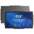 thumbnail image 1 of GreenTouch 23.8" 10 Points PCAP Open Frame Touch Screen Monitors,1920x1080,Black,1000 Nits Brightness, 1 of 7