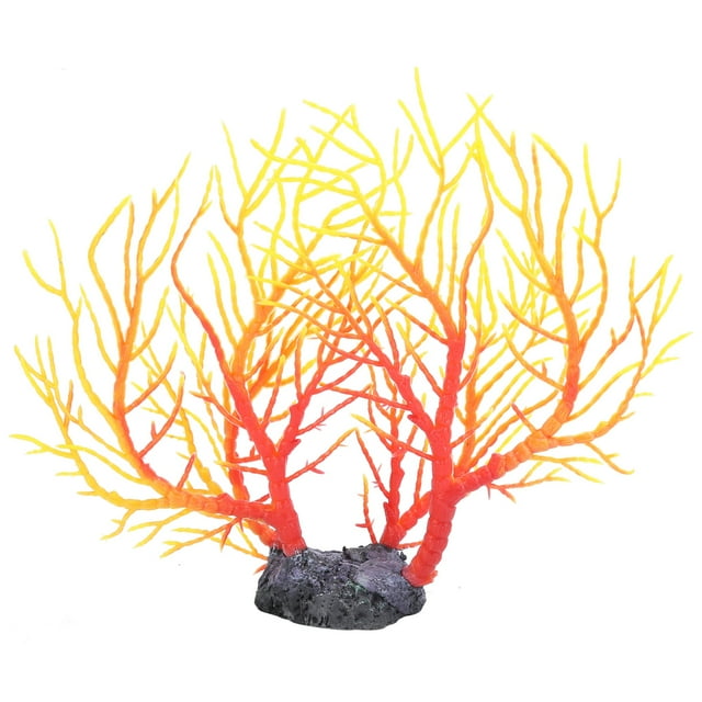 Árbol artificial para acuario, árbol de coral artificial, decoración de coral para acuario de plástico, adornos de árbol de coral construidos para precisión Jadeshay A