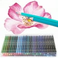 thumbnail image 4 of De soluble 180 piezas lápiz de color soluble en agua diseo pintado a mano artistas multicolores herramientas de pintura,Lápiz de color Lápiz de color agua Dibujo Lápices de colores 180 Juego de lápice Higoodz Arte y Manualidades, 4 of 7