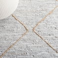 thumbnail image 6 of SAFAVIEH Vintage Leather Zachariah Geometric Area Rug, Light Grey/Natural, 5' x 8', 6 of 8