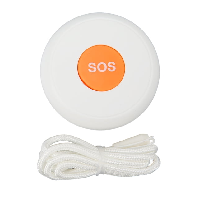 Sistema de alarma inteligente del ABS inalámbrico portátil de la alarma elegante del botón de emergencia SOS para el hogar del hospital