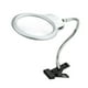 thumbnail image 4 of Lámpara de lupa LED con clip Lámpara de lectura de escritorio con luz de cuello de cisne de metal para oficina en casa, 4 of 5
