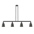 thumbnail image 4 of Innovations Lighting 214-S Addison Addison 4 Light 50" Wide Linear Chandelier - Copper, 4 of 7