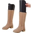 thumbnail image 3 of pares de soportes para botas, hormas para zapatos, hormas para botas de plástico, inserciones moldeadas, soporte para botas altas, calzador largo para hombres y mujeres, 3 of 5