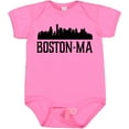 thumbnail image 3 of Inktastic Boston Massachusetts Skyline City Silhouette Boys or Girls Baby Bodysuit, 3 of 5