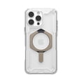 thumbnail image 4 of UAG iPhone 16 Pro Max Case 6.9" Plasma XTE Clear/Titanium, - Compatible with MagSafe Charging Rugged Shockproof Anti-Slip Military Grade Protective Cover with Kickstand, 4 of 9