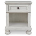 thumbnail image 4 of Signature Design by Ashley Casual Robbinsdale 1 Drawer Nightstand Antique White, 4 of 7
