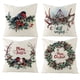 thumbnail image 1 of Fundas de almohada navideñas, fundas de cojín de lino, adornos navideños, 1 of 5