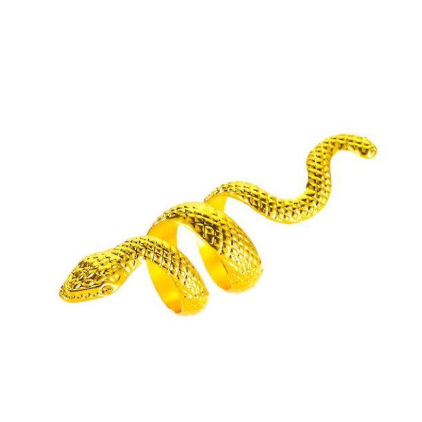 Anillo en forma de serpiente Diseño de nicho femenino Anillo de dedo índice de personalidad de moda