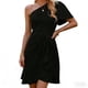 thumbnail image 1 of Plus Size Vestido sin Mangas Casual de Moda Ligero de Gasa Suave Longitud Regular para las Mujeres Primavera Verano Todos los Días, 1 of 5