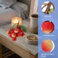 thumbnail image 4 of unbranded Decorativa Artificial Roja Con Apariencia Natural Para Ambiente Y Cocina, 4 of 6