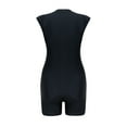 thumbnail image 6 of Stamzod Womens One Piece Swimsuits Kayaking Swimming Sleeveless Wetsuits Patchwork Surfing Bathing Suit for Women Blue R S, 6 of 7
