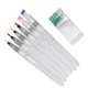 thumbnail image 3 of 1 Set 6pcs Water Storage Paint Brush Watercolor Brush Pens Water Soluble Color Lead Three Pointed Heads Three Flat Heads (Colorful), 3 of 3