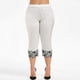 thumbnail image 4 of Guardurnaity Leggings de cintura alta Pantalones de yoga transpirables Pantalones de chándal de tres cuartos Ropa Prendas para la parte inferior del cuerpo Blanco M Guardurnaity AP011138-01, 4 of 6