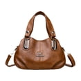 thumbnail image 1 of Bolso de hombro para femenino Bolsa de cuerpo cruzado liviano para compras que trabajan en desplazamiento Amarillo, 1 of 9