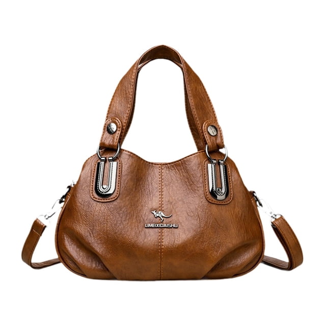 Bolso de hombro para mujeres a la moda de gran capacidad para viajes en fiesta de playa Amarillo