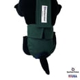 thumbnail image 3 of Barkertime Olive Green Escape-Proof Washable Dog Diaper Overall - Made in USA, 3 of 6