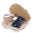 thumbnail image 6 of WUANDIXFA Girls' Sandals Infant Baby Boys Girls Summer Beach Sandals Breathable Athletic Anti-slip Soft Sole Newborn First Walker Crib Shoes Dark Blue,6, 6 of 8