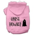 thumbnail image 1 of Ghost Hunter Screen Print Pet Hoodies Light Pink With Black Lettering Med (12), 1 of 1