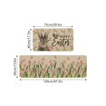thumbnail image 4 of zhangmingg Easter Doormat Set Soft Welcome Rug Decorative Floor Mat for Holiday Party Indoor Outdoor Use, 4 of 7