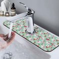 thumbnail image 7 of Xecao Bunny And Rose for Kitchen Sink Splash Guard Faucet Mat , Faucet Guard & Draining mat, (15" X 5.5" ), 7 of 7