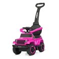 thumbnail image 1 of Montable Camioneta/carro Con Barra De Empuje, Luz Y Sonidos rosa GRANDE Rm Regalomex YC011618, 1 of 5