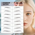 thumbnail image 6 of 6D Hyper-Realistic Temporary Tint Stickers - Waterproof, Angled Design, Practice Sheets(6PCS), 6 of 19