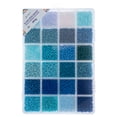 thumbnail image 4 of John Bead 300g Assorted Glass Seed Beads 8/0 | 24 Blue Serenity Colors| Round Beading Box for DIY Crafts Jewelry Making, 4 of 7