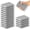 Gray, variant on 8Pack Steel Scrub Sponges for Dishes Non Scratch Scouring Multi Use Metal Scrubber Heavy Duty Dish Wash Kitchen Sponge for Pot Dish Washing Hard Surface Cleaning (Multicolored)