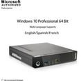 thumbnail image 3 of Restored Lenovo M93 Tiny Desktop PC, Intel Core i5-4570T 16GB RAM, 1TB SSD, 24" LED Monitor Screen, BTO Wi-Fi, Windows 10 Professional (Refurbished), 3 of 7