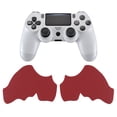 thumbnail image 7 of eXtremeRate Red Anti-Skid Controller Grips Textured Rubber Handle Grips for PS4 Slim Pro Controller, 7 of 7