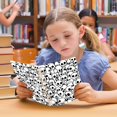 thumbnail image 6 of Haosy Skulls Line Notebooks 2 Pcs 1-subject Journal 60 Sheets A5 College Ruled Paper Detachable Ring 8.3"x5.7", 6 of 8